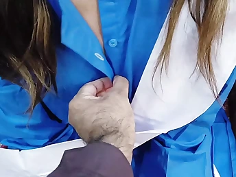 Desi Cherry Vag School Doll's First-ever Time Fuckfest with Her Step-dad