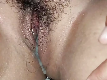 Super-naughty Chinese teenager with ginormous jugs gets a harsh ravage concluding with a milky pearly surprise