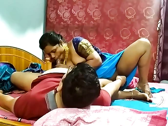 Tamil Desi Bhabhi Nirmala & Xmaster's Indian Plumb-out: Desi Fucky-fucky with a creampie
