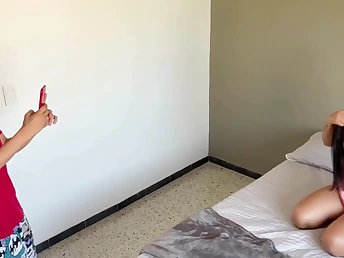Zacymaddy's hot step-step-sister tricked me into a hard-core interracial hook-up with her fat funbags & cock-squeezing bootie