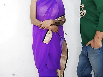 Devarji's harsh Indian aunty Pounded by Suspended Devarji's ginormous jizz-shotgun in Hindi Audio