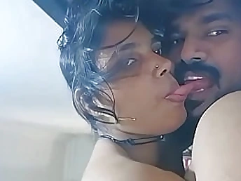 Desi landlord plumbs student with phat dinky in public for money