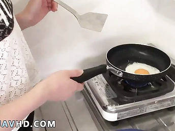 Yumi Maeda, the super hot brunette, gives a POV blowjob & muddy Blow-job to a lucky amateur in hardcore video