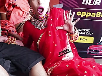 Indian Step Mother & Step Sonny-in-law nail each other's taut muffs in Hindi