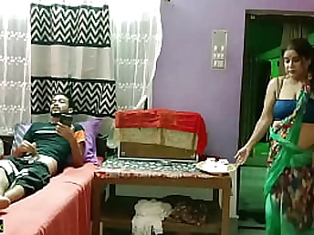 See Tdipayan & Tmim's warm Desi three-way with a torrid and huge-boobed Indian aunty