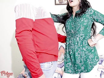 Priya's Indian BOYFRIEND pokes her cock-squeezing pucker firm & deep with tough butt boinking for an strenuous rip up-a-thon