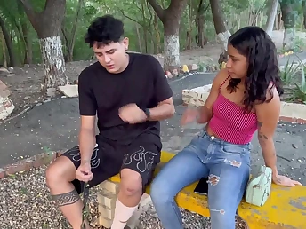 Watch Jose Moncada pay rent with his taut Indian pussy in super-hot anal action with Saray Florez