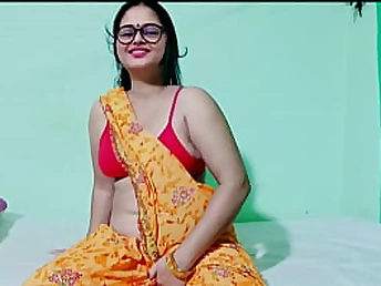 IndianxFantacy & Krish get caught by step-sister-in-law and get rough sex and creampies