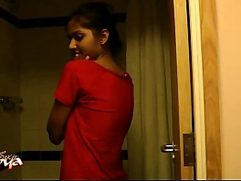 warm wonderful indian unexperienced babe divya in bathroom