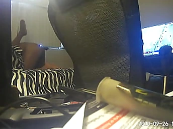 Desi's dark-hued culo gets ruined by KingD's big black knob