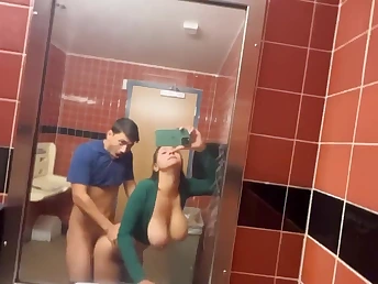 Watch Hailey Rose get her taut puss humped in public & take a creampie in her puss