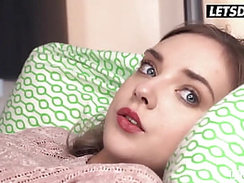 FREE UTTER Vid - Bony Dame (Oxana Chic) Gets Ultra-Kinky And Entices Ample Wood Stranger - SUPER-NAUGHTY HOSTEL