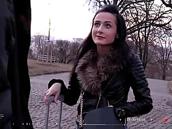 Ukrainian Honey Latoya Devi Pulverized Abroad On The Floor After Yoga Sesh With Boy