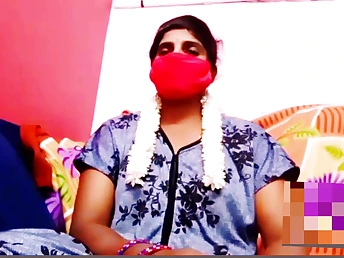 Desi wife gets wretched here clamminess video petition with supplicant pal here Telugu stained chat