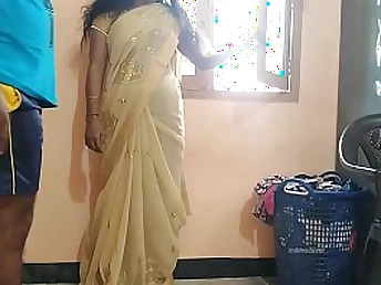 Horny Desi Bhabhi gets alone with Watchman & loves mighty ass-fuck act