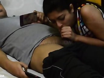 Watch MMS Indian Couple's sizzling homemade porn with jizz shots and large rods