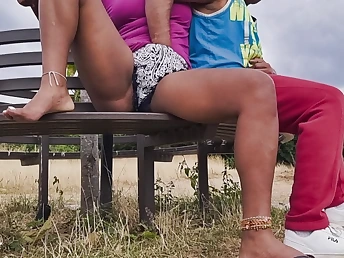Anika Heart entices a stranger and gets her taut Latin arse penetrated in public park
