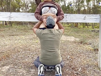 Super hot Indian MUMMY & Desi Bhabhi Unsafely Get Drilled in Public