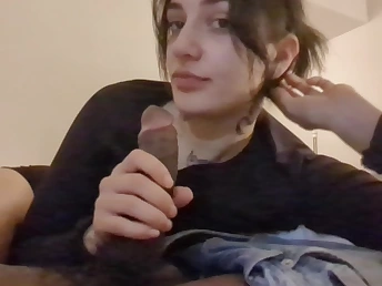 Ivy Winterz gets her finest mate Boyfriend A's hard-on in her facehole