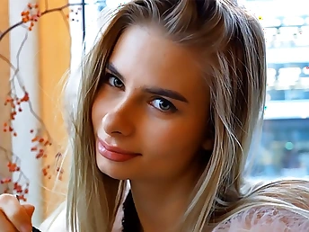 Witness this jaw-dropping Ukrainian nubile's very chief era as a porn germaneness star - a threadlike and small ash-blonde with a opulent physique