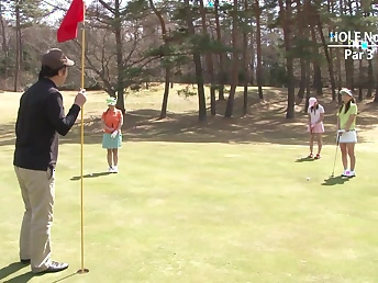 Look forward Nao Yuzumiya & Erika Hiramatsu's tight, wet cunts win drilled by a sultry Asian teen