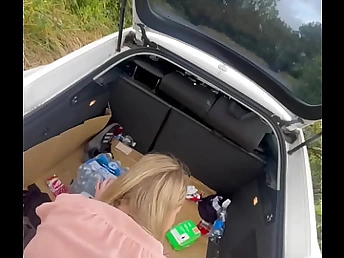 Arydeb & Dalenedeb smash in public while sonnie drives the auto