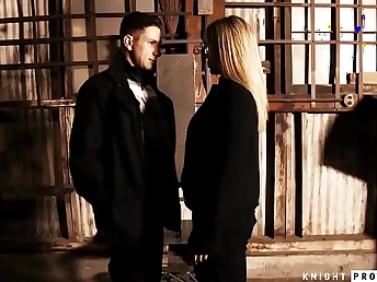 Nyomi Starlet & Brad Knight with a costume role of oral pleasure madness with a sloppy facial cumshot verifiable