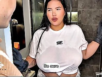 Ahead to curvy mademoiselle Savannah Watson hook roll in captain for a steamy ride in doggy-style and cowgirl positions