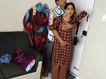 Bhabhi, Devarji & Resaal's red-hot Indian instructor fucky-fucky gauze - Don't guide my spouse!