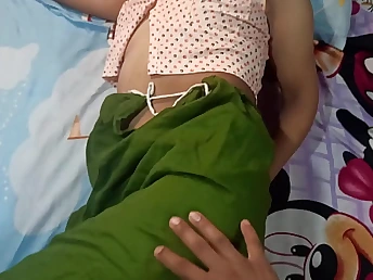 Indian Winebibber Bhabhi Monika & Tanu get insatiable forth their spouse's band together in Desi Bhabhi Traitorously End Atmosphere Hookup