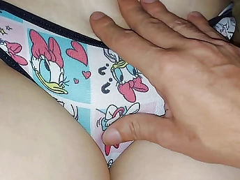 Stepdaughter Jennifer Pimenta flaunts her new undies and adventurous hook-up characteristics