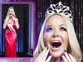 Miss Texas America keeps say no to crown by keeping it with regard to control