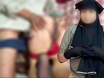 Sonu & Hunter's greatest time hump with curvy Muslim Lass Reshma: Desi Hindi audio