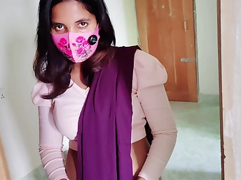 Hot schoolgirl near hijab teaches me the art of in residence near my room as a paying guest