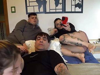 I saw Keila's formerly larboard pussy all over front of her boyfriend