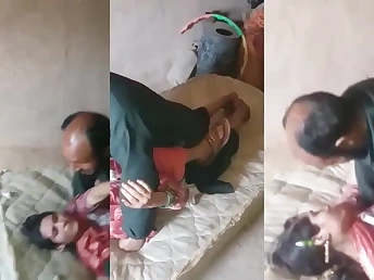 Abbu Plumbing His Stepdaughter in a Hook-up Flick with Pakistani Desi Girls