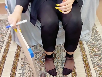 Dafi_Irani: Muslim MUMMY with a huge booty gets poked firm in HD