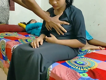 Super-fucking-hot Indian Duo's red-hot Desi Booty-Boning Sesh round a Desi Village