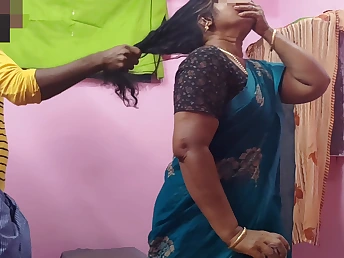 Step-mommy with lengthy be alive joins in on the Indian step-sonny's homemade intercourse soiree