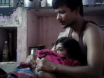 Steamy Desi Aunty and Hubby Obtain Romantic and Warm in a Tamil Indian Palace