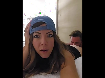 CoupleofRealAmateurs' homemade vid completes with super-steamy hook-up, creampies, with the addition of a rounder than every cellphone vid