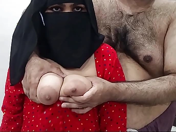 Sobia Nasir gets her Pakistani step-parent's rock hard schlong in her Hijaab