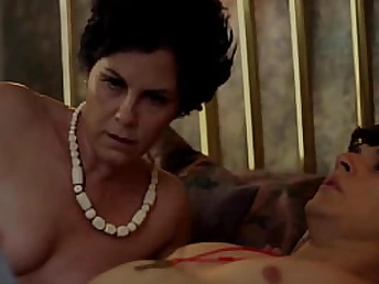 Impressively sweltering fuckfest inbetween a super-naughty stepmom and her stepson