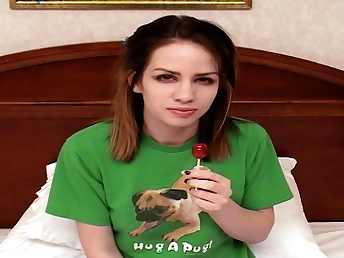 Teenager Porno Newcummer Thrusts a Jizz-Shotgun in The brush Snatch