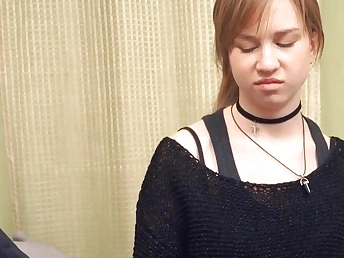 Alice Klay gets a rough lose one's heart to from her debtors who take their debtors' cumshots