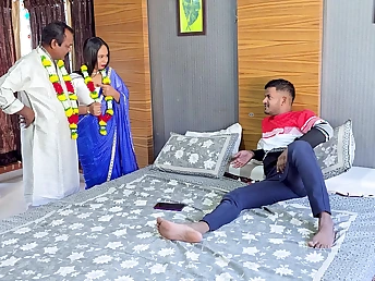 Indian MILF & her hubby swoop down on and dirty with ever alternative in hot real-life hookup frenzy