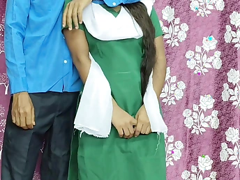 Super hot Desi School Nymphs Wring and Plumb Rigid in Assfucking Romp Tweak